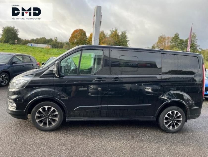 Ford Transit Custom Fg 320 L1h1 2.0 Ecoblue 185 S&s Cabine Approfondie Sport Bva6 - Visuel #2