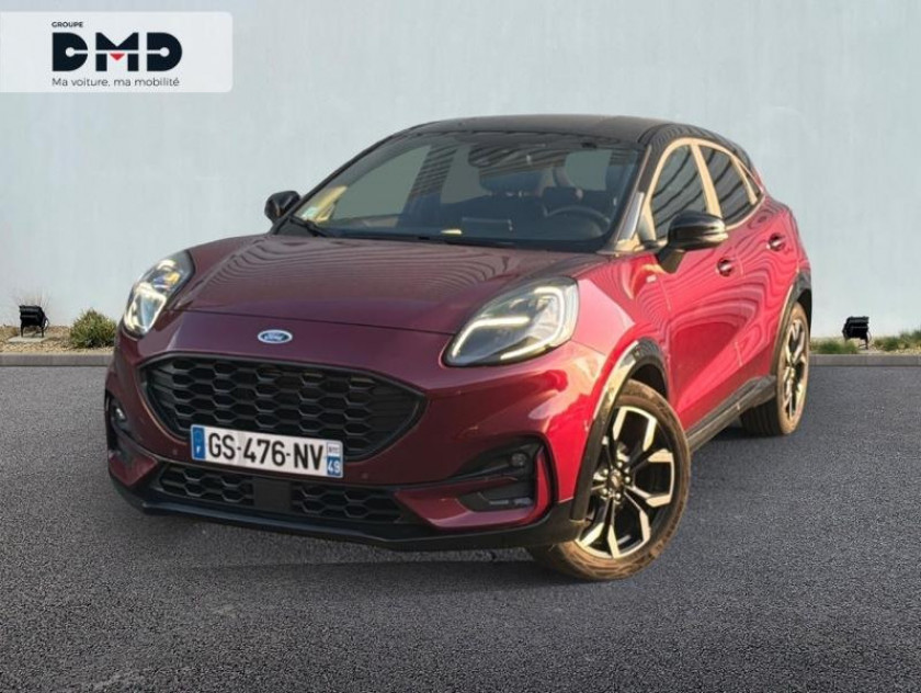 Ford Puma 1.0 Flexifuel 125ch S&s Mhev St-line X Vivid Ruby Edition - Visuel #1