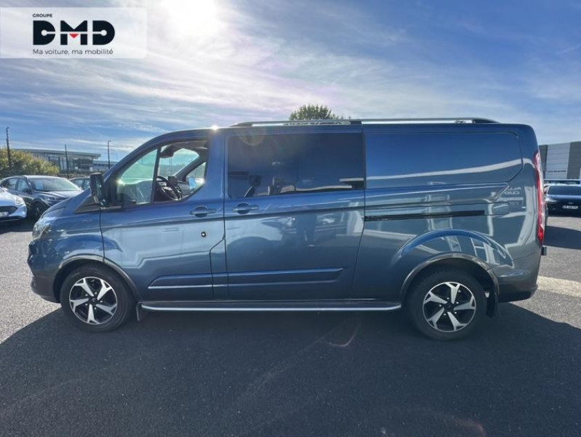 Ford Transit Custom Fg 320 L2h1 2.0 Ecoblue 170 S&s Cabine Approfondie Active Bva6 - Visuel #2