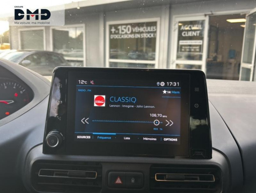 Peugeot Rifter Puretech 110ch S&s Standard Active 119g - Visuel #6