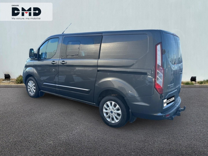 Ford Transit Custom Fg 300 L1h1 2.0 Ecoblue 130 Cabine Approfondie Limited 7cv - Visuel #3