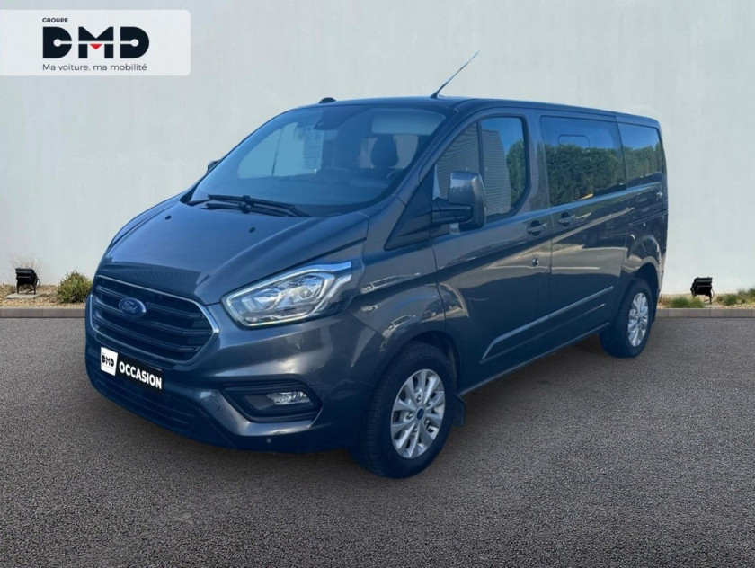 Ford Transit Custom Fg 300 L1h1 2.0 Ecoblue 130 Cabine Approfondie Limited 7cv - Visuel #1