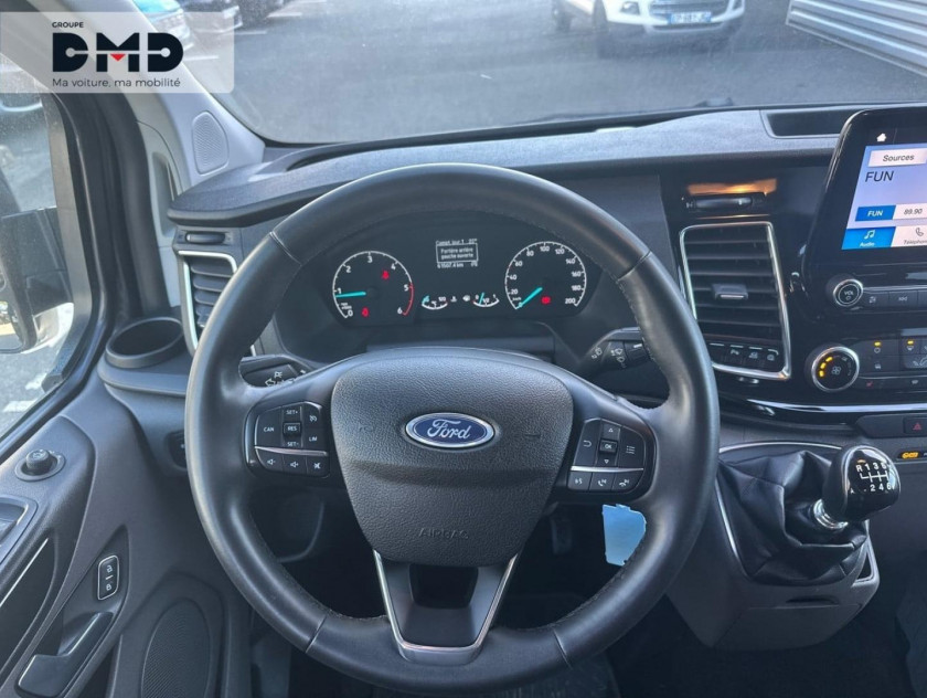 Ford Transit Custom Fg 300 L1h1 2.0 Ecoblue 130 Cabine Approfondie Limited 7cv - Visuel #7