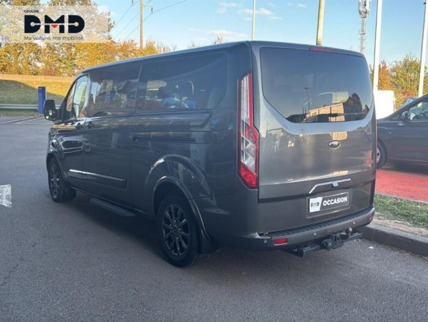 Ford Tourneo Custom 320 L2h1 2.0 Ecoblue 130ch Titanium 164g Euro6.2 - Visuel #3