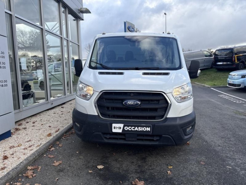 Ford Transit 2t Ccb P350 L3 2.0 Ecoblue 130ch S&s Trend Business Benne + Coffre - Visuel #4