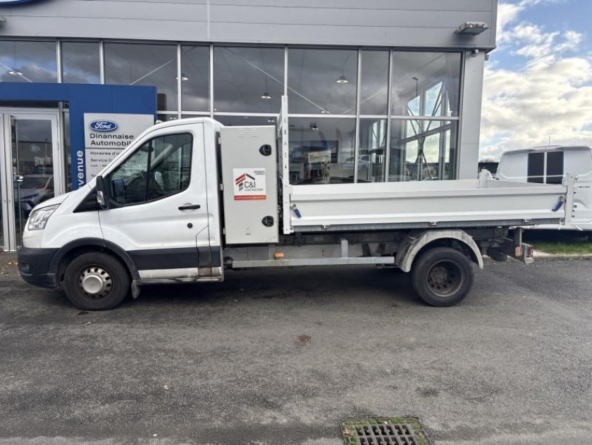 Ford Transit 2t Ccb P350 L3 2.0 Ecoblue 130ch S&s Trend Business Benne + Coffre - Visuel #2