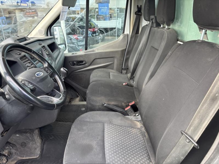 Ford Transit 2t Ccb P350 L3 2.0 Ecoblue 130ch S&s Trend Business Benne + Coffre Tva - Visuel #7
