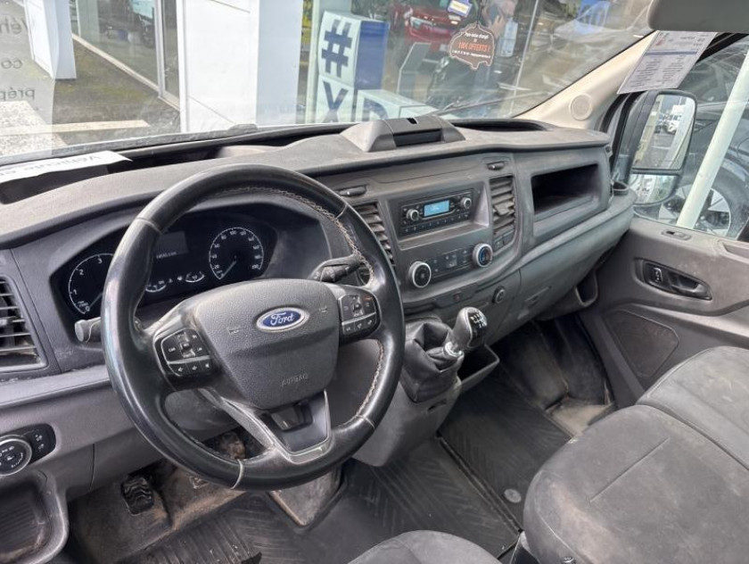 Ford Transit 2t Ccb P350 L3 2.0 Ecoblue 130ch S&s Trend Business Benne + Coffre Tva - Visuel #5