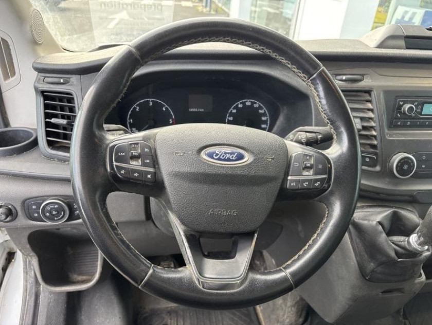 Ford Transit 2t Ccb P350 L3 2.0 Ecoblue 130ch S&s Trend Business Benne + Coffre Tva - Visuel #5
