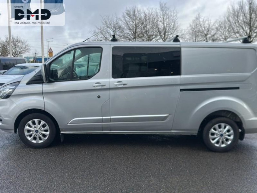 Ford Transit Custom Fg 300 L1h1 2.0 Ecoblue 130 S&s Cabine Approfondie Limited Bva6 7cv - Visuel #2