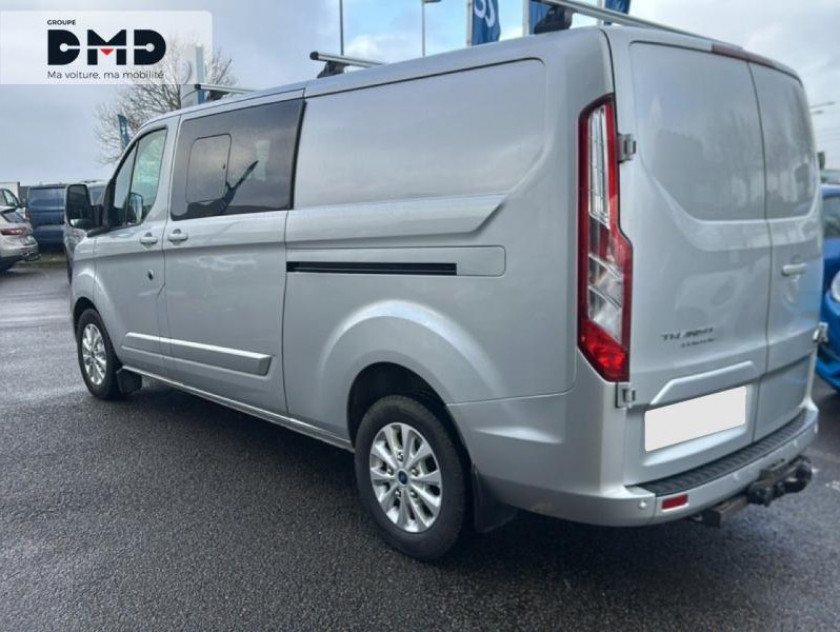 Ford Transit Custom Fg 300 L1h1 2.0 Ecoblue 130 S&s Cabine Approfondie Limited Bva6 7cv - Visuel #3