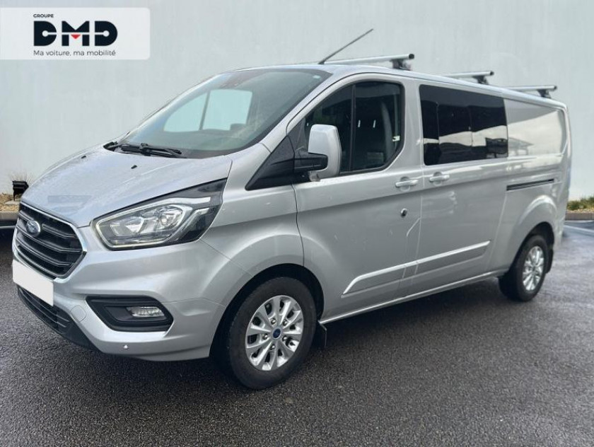 Ford Transit Custom Fg 300 L1h1 2.0 Ecoblue 130 S&s Cabine Approfondie Limited Bva6 7cv - Visuel #1