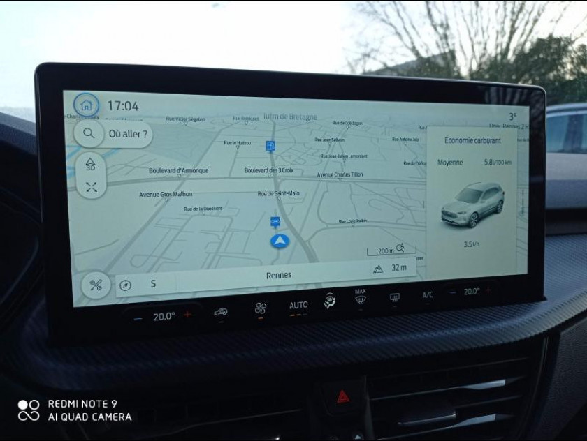 Ford Kuga 2.5 Duratec 180ch Hybrid Flexifuel St-line Powershift - Visuel #4