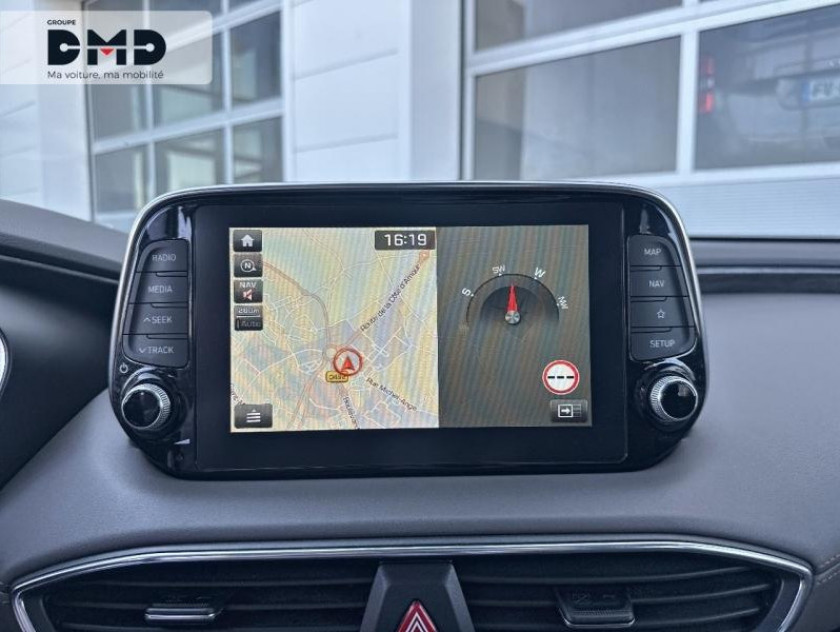 Hyundai Santa Fe 2.0 Crdi 185ch Executive Htrac Bva Euro6d-temp Evap - Visuel #8
