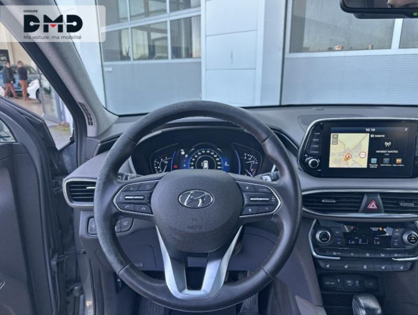 Hyundai Santa Fe 2.0 Crdi 185ch Executive Htrac Bva Euro6d-temp Evap - Visuel #6