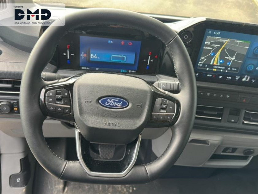 Ford Transit Custom Fg 320 L1h1 Electrique 100 Kw 136ch Batterie 64 Kwh Limited - Visuel #7