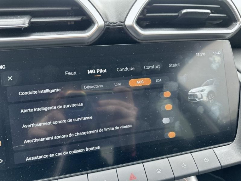 MG Motor Zs Hybrid+ 197ch Luxury - Visuel #9