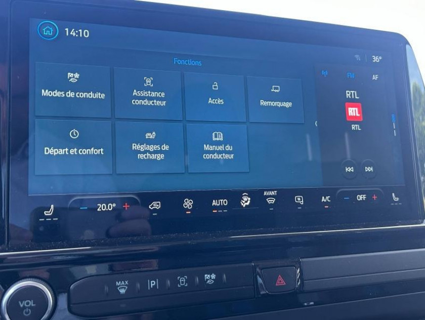 Ford Transit Custom Fg 320 L1h1 2.5 Duratec 232ch Hybride Rechargeable Sport Cvt - Visuel #15