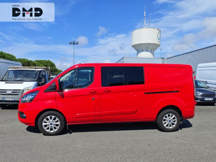 Ford Transit Custom Fg 300 L2h1 Cab Appro 2.0 Ecoblue 170 S&s Limited Bva6 7cv - Visuel #2