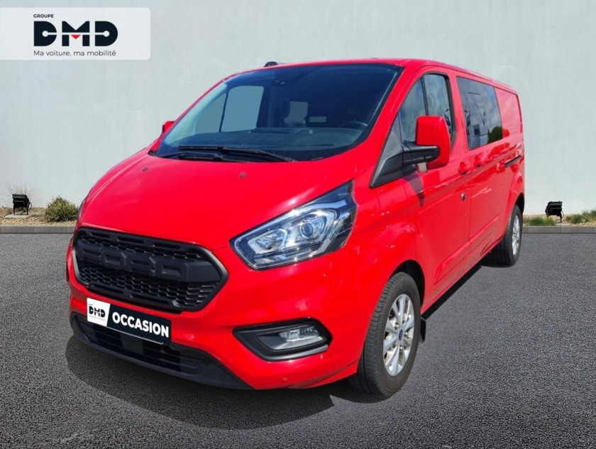 Ford Transit Custom Fg 300 L2h1 Cab Appro 2.0 Ecoblue 170 S&s Limited Bva6 7cv - Visuel #1