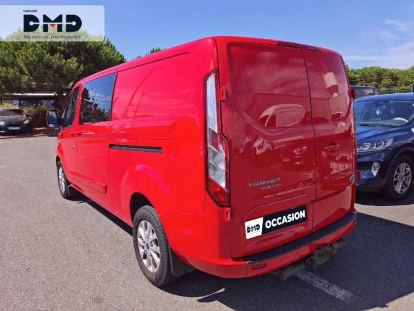 Ford Transit Custom Fg 300 L2h1 Cab Appro 2.0 Ecoblue 170 S&s Limited Bva6 7cv - Visuel #3