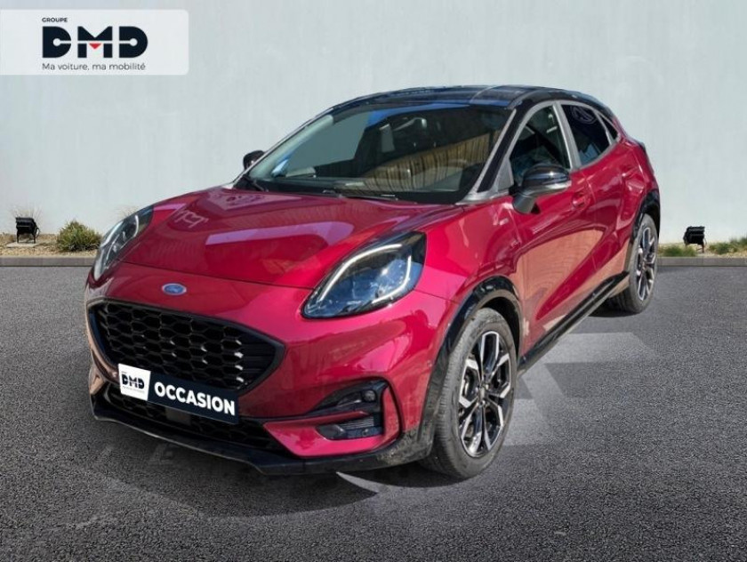 Ford Puma 1.0 Ecoboost 155ch S&s Mhev St-line X Vivid Ruby Edition Powershift - Visuel #1
