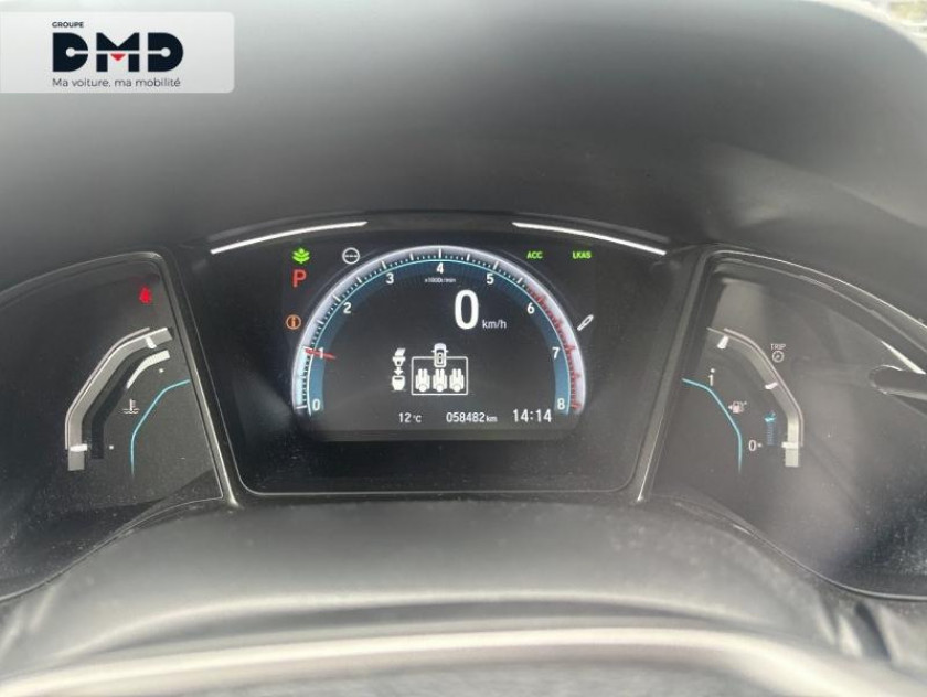Honda Civic 1.0 I-vtec 126ch Exclusive Cvt 5p 2020 - Visuel #10