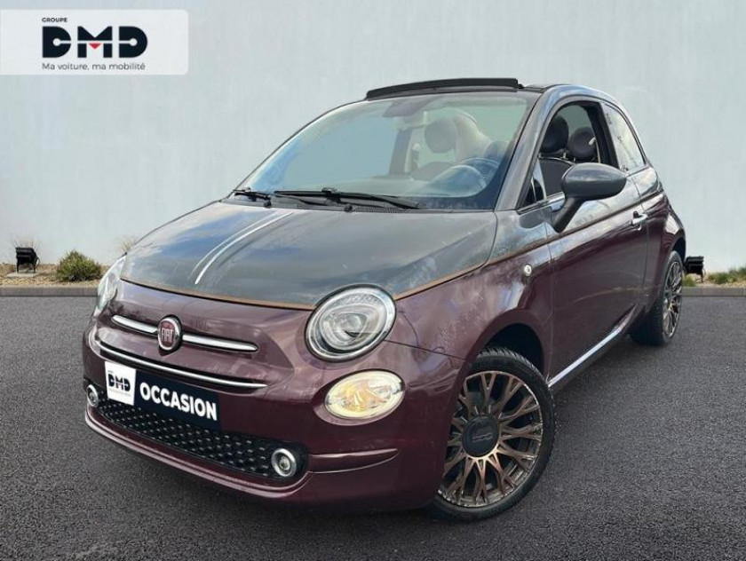 Fiat 500c 1.2 8v 69ch Eco Pack Collezione Euro6d - Visuel #1