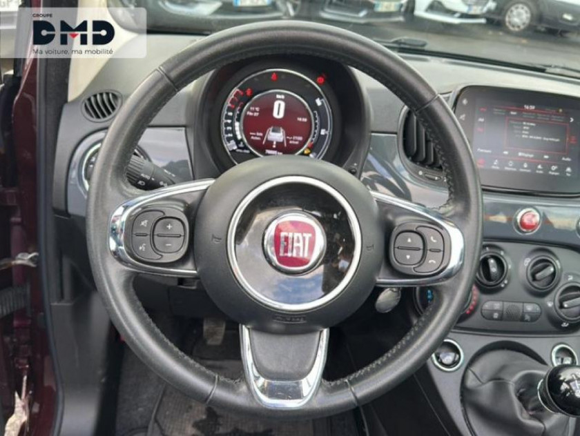 Fiat 500c 1.2 8v 69ch Eco Pack Collezione Euro6d - Visuel #7