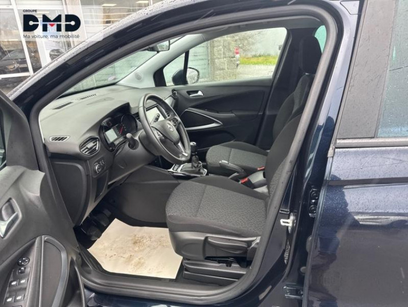 Opel Crossland X 1.2 Turbo 110ch Edition Euro 6d-t - Visuel #9