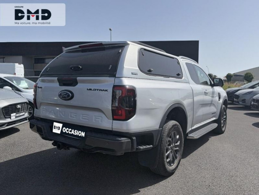 Ford Ranger 2.0 Ecoblue 205ch Stop&start Super Cab Wildtrak E-4wd Bva10 - Visuel #2