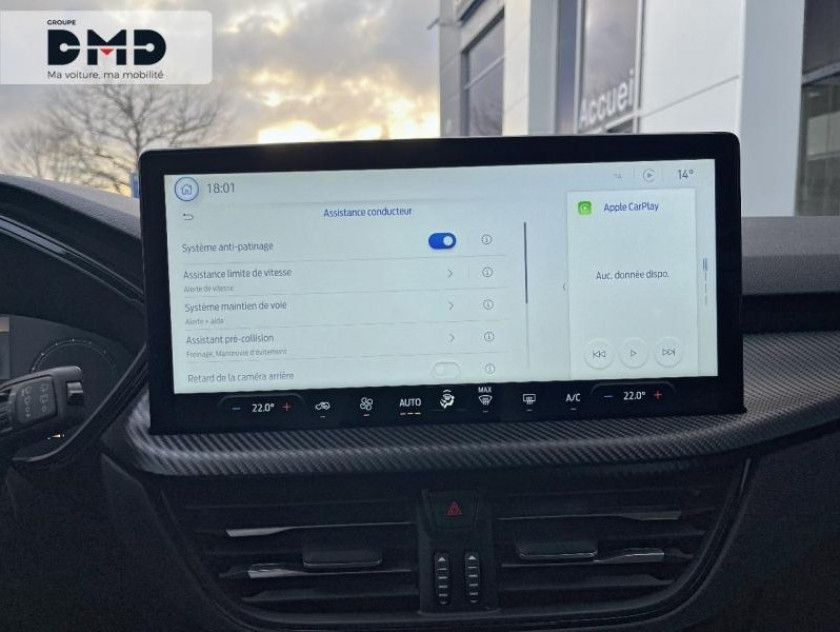 Ford Kuga 2.5 Duratec 180ch Hybrid Flexifuel E85 St-line Powershift - Visuel #13
