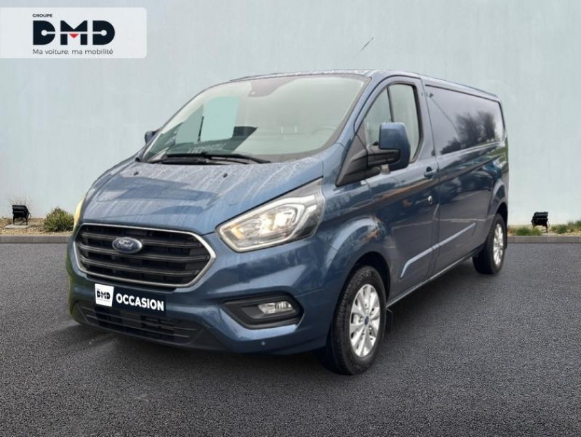 Ford Transit Custom Fg 300 L2h1 2.0 Ecoblue 130 S&s Limited Bva6 - Visuel #1