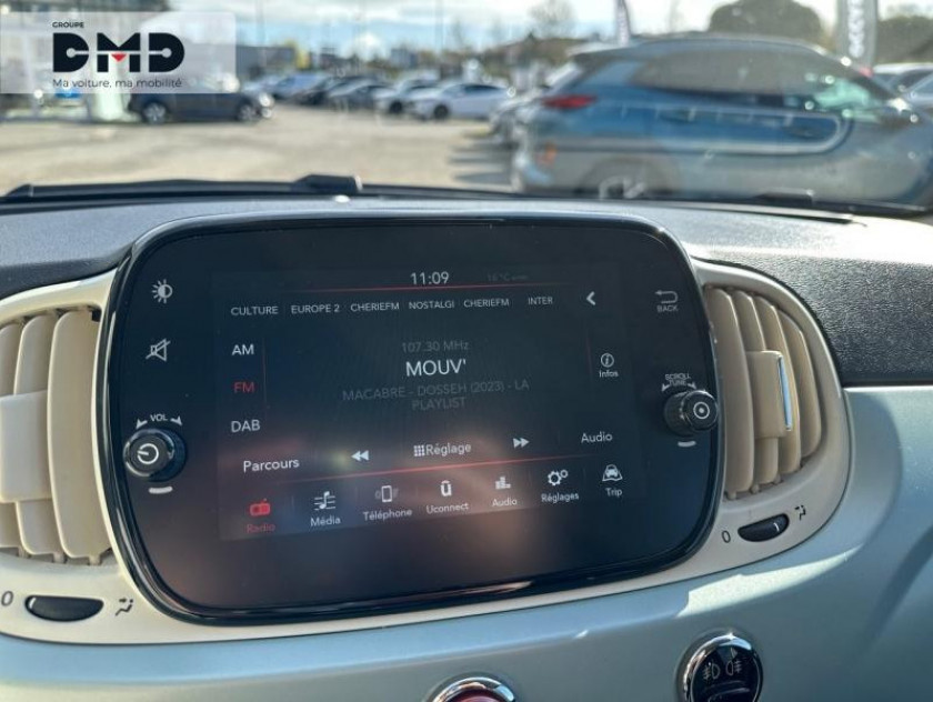 Fiat 500 1.0 70ch Bsg S&s Pack Confort - Visuel #17