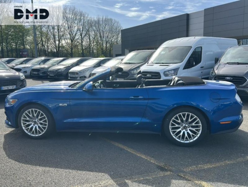 Ford Mustang Convertible 5.0 V8 421ch Gt Bva6 - Visuel #2