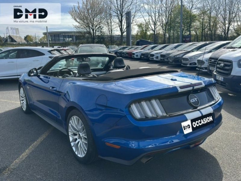 Ford Mustang Convertible 5.0 V8 421ch Gt Bva6 - Visuel #3