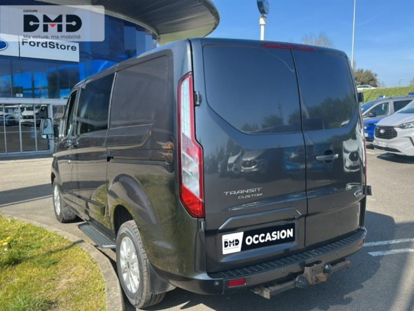 Ford Transit Custom Fg 320 L1h1 2.0 Ecoblue 130 Cabine Approfondie Limited - Visuel #3