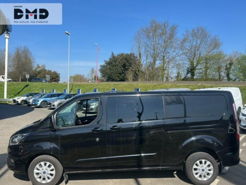 Ford Transit Custom Fg 320 L2h1 2.0 Ecoblue 130 S&s Cabine Approfondie Limited Bva6 7cv - Visuel #2
