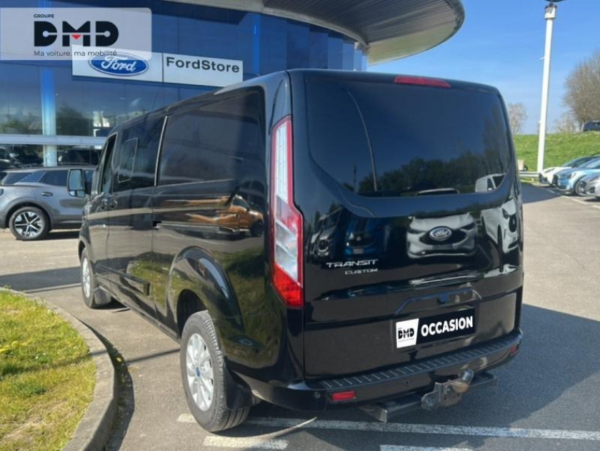Ford Transit Custom Fg 320 L2h1 2.0 Ecoblue 130 S&s Cabine Approfondie Limited Bva6 7cv - Visuel #3