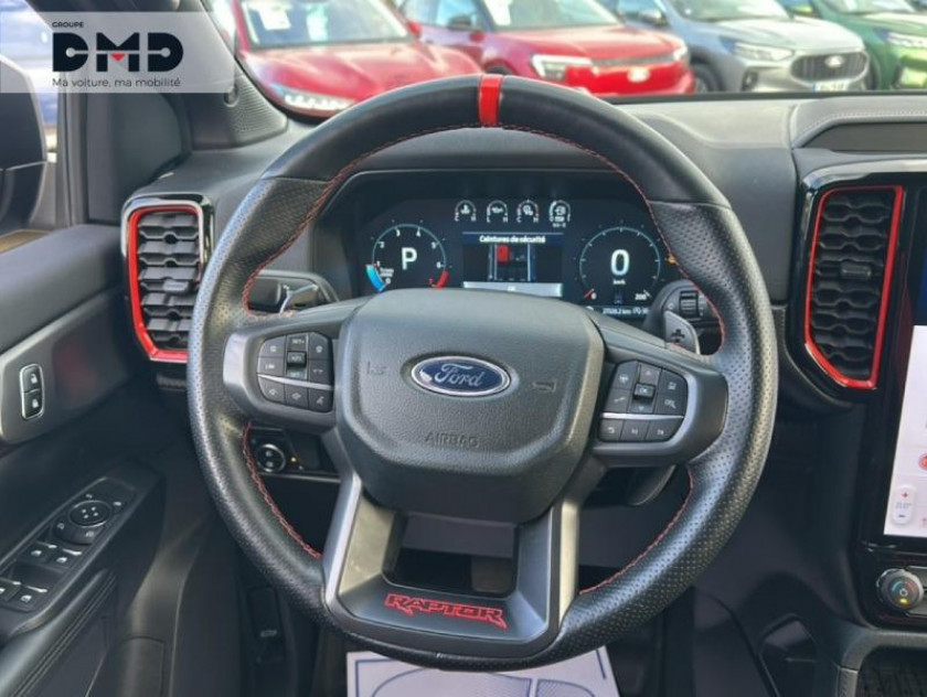 Ford Ranger 3.0 Ecoboost V6 292ch Stop&start Double Cabine Raptor Bva10 - Visuel #7