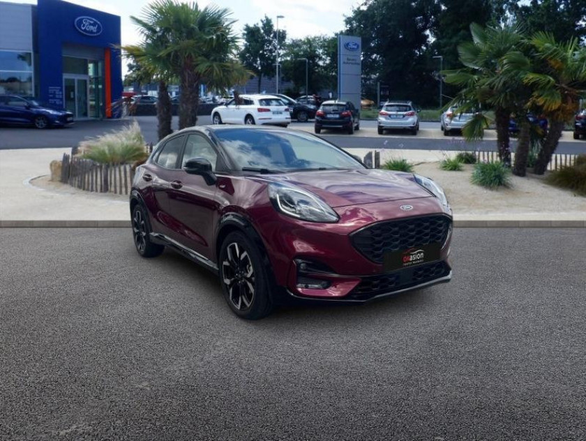 Ford Puma 1.0 Flexifuel 125ch S&s Mhev St-line X Vivid Ruby Edition - Visuel #1