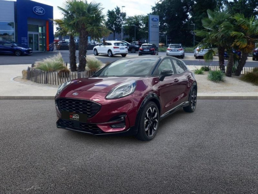 Ford Puma 1.0 Flexifuel 125ch S&s Mhev St-line X Vivid Ruby Edition - Visuel #8