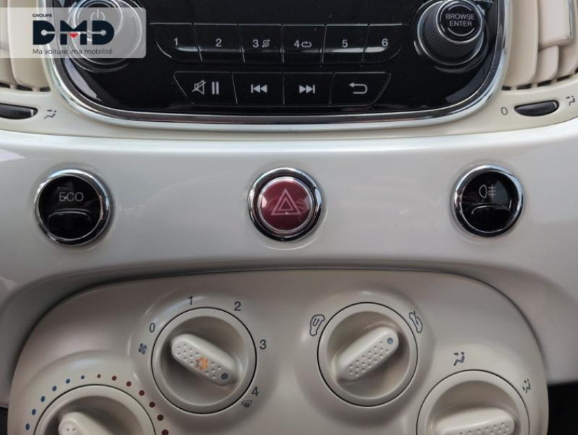 Fiat 500 0.9 8v Twinair 105ch S&s Lounge - Visuel #19