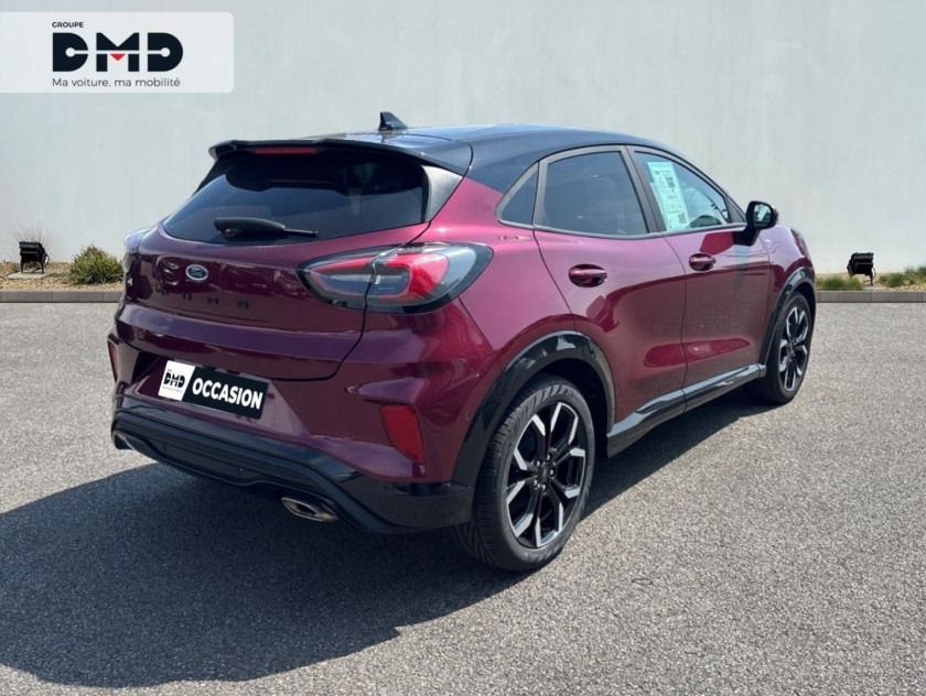 Ford Puma 1.0 Flexifuel 125ch S&s Mhev St-line X Vivid Ruby Edition - Visuel #6