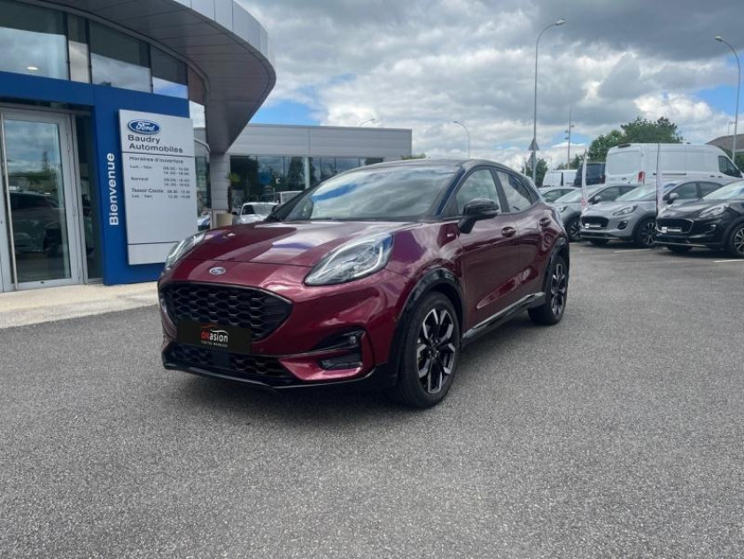 Ford Puma 1.0 Flexifuel 125ch S&s Mhev St-line X Vivid Ruby Edition - Visuel #8