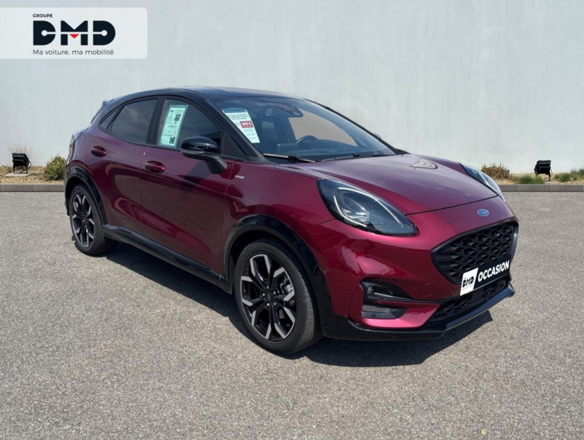 Ford Puma 1.0 Flexifuel 125ch S&s Mhev St-line X Vivid Ruby Edition - Visuel #8