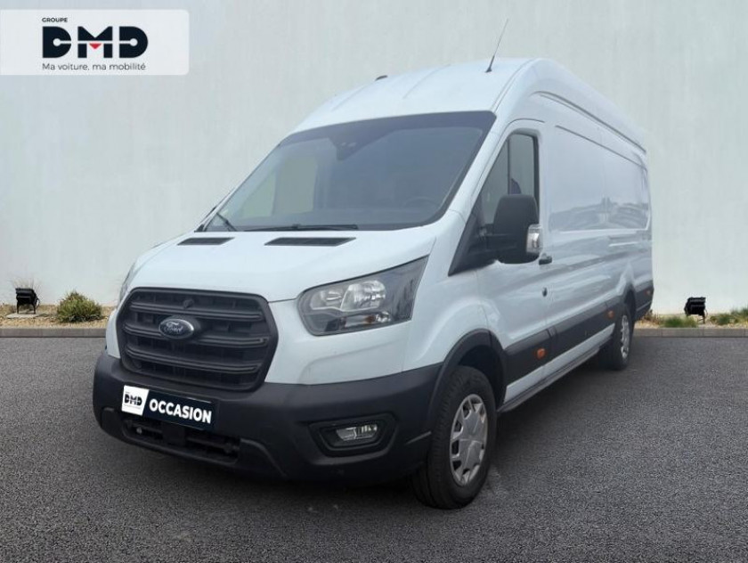 Ford Transit 2t Fg P350 L4h3 2.0 Ecoblue 130ch S&s Hybrid Trend Business - Visuel #1