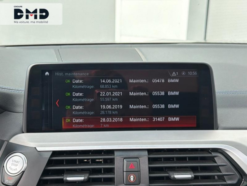 Bmw X3 Xdrive30da 265ch M Sport Euro6c - Visuel #15