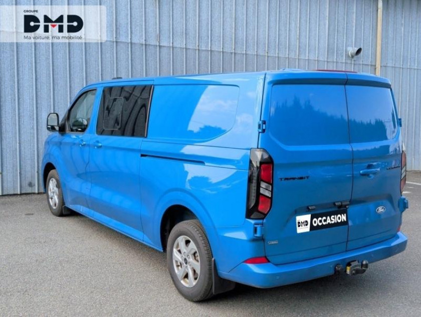 Ford Transit Custom Fg 320 L2h1 2.5 Duratec 232ch Hybride Recheargeable Cabine Approfondie Limited Cvt - Visuel #3