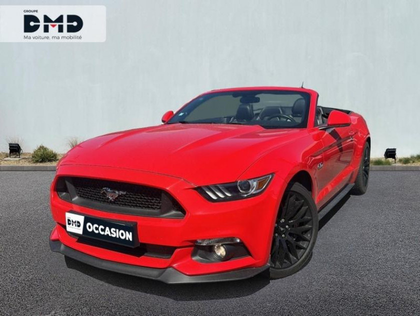 Ford Mustang Convertible 5.0 V8 418ch Gt - Visuel #1